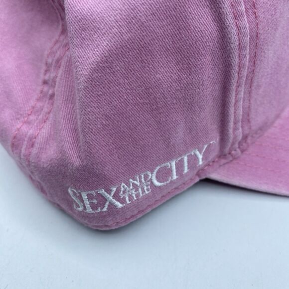 Sex and the City Hat Pink Abosof**kinglutely Adult OSFA HBO TV Show Promo NWOT main image 6